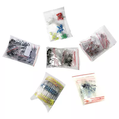 1390pcs/Set Electronic Components Kit Basic Diodes Transistors Assortment • $24.99