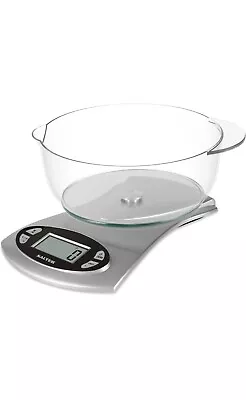 Salter 1069 SVDR Digital Kitchen Scale – With Dishwasher Safe Detachable 1.8L... • £7