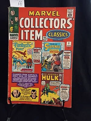 Marvel Collectors' Item Classics #3 1966 • $10