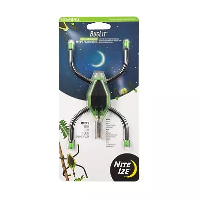 £17.99 • Buy Nite Ize BugLit Rechargeable Micro Flashlight