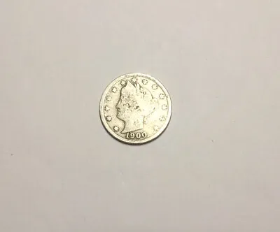 1900 Liberty V-Nickel • $2.75