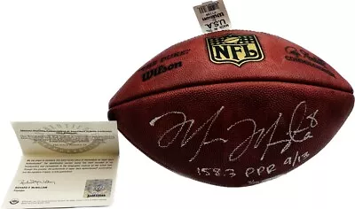 Marcus Mariota Auto Autographed Signed Wilson Authentic Game Football UDA 8/25 • $119.97