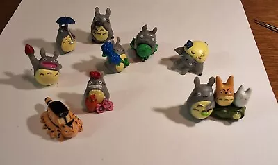 10PCS My Neighbor Totoro Studio Ghibli Cat Bus Figures Playset Toy Gift For Kid • $9.50