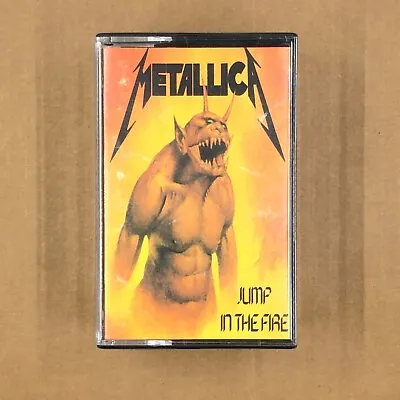 METALLICA Cassette Tape JUMP IN THE FIRE 1983 UK Music For Nations Rare • $49.98