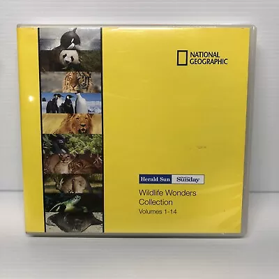 National Geographic Wildlife Wonders Collection Volumes 1-14 DVD Set Herald Sun • $15.99