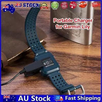 AU USB Portable Smart Watch Charger Data Cable For Garmin Forerunner 35 30 735XT • $8.57