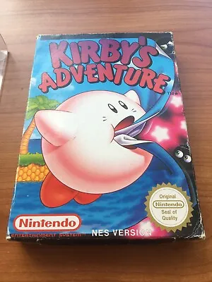 Nintendo NES Game: Kirby's Adventure AUS VERSION PAL-A CIB • $450