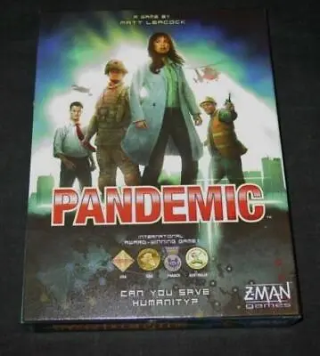 Z-Man Games : PANDEMIC Game - Are We Ready For A Global Disaster? Save Humanity? • $24.99