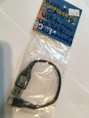 $5.34 • Buy NOKIA E52,E63,E66,E71,E72,E75,N78,N82,N85,N86,N96,N810 USB Data Cable CA-101D 
