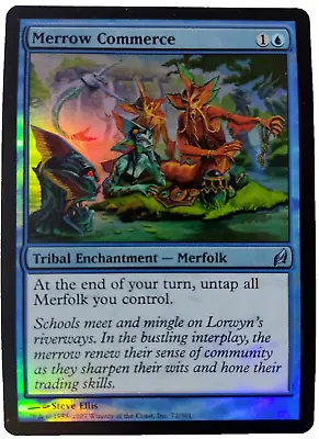 Merrow Commerce / Commerce Suire FOIL ENGLISH Light Play Lorwyn Magic Mtg • £36.26