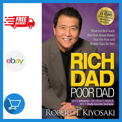 $17 • Buy Rich Dad Poor Dad By Robert Kiyosaki- MM Paperback Book-FREE FAST SHIPPING