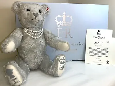 Steiff Queen Elizabeth II Dedication To Service Memorial Bear 691300 Limited • £435