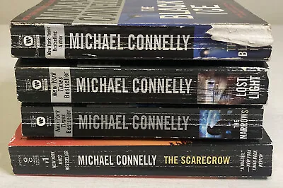 Lot Of 4 Michael Connelly Mass Market Paperback Books: Lost Light The Narrows • $14
