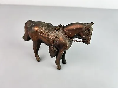 Vintage Metal Horse Figure Copper Finish. Metal Patina • $15