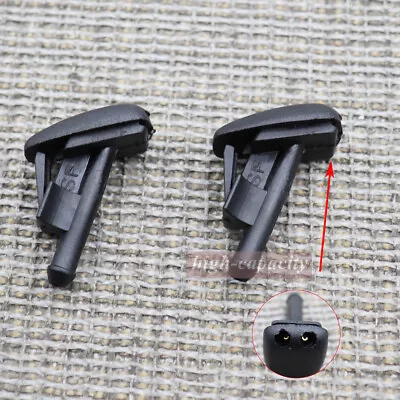 2pcs Windshield Washer Spray Nozzle For BMW 318i 320i 325i 328i M3 E36 Z3 • $5.34