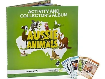 Aussie Animals Activity And Collector's Album Including Full Set Of 108 Cards • $29.95