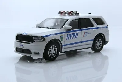 2019 Dodge Durango NYPD New York City NYC Police Car 1:64 Scale Diecast Model • $15.95