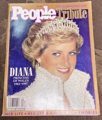 Fall 1997 People Magazine Tribute Collectors Issue : Princess Diana • $3.75