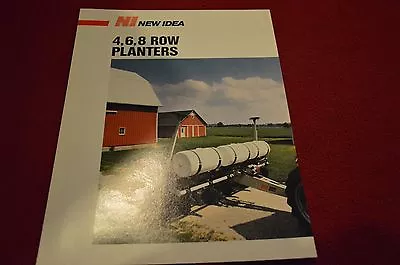 New Idea 4 6 8 Row Corn Planters Brochure Dealer's Brochure FS87-321 LCOH • $14.99