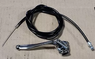 LIL INDIAN Mini Bike Short Brake Lever 7/8  And Black Cable • $17.98