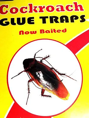 6xsticky Cockroach Killer/trap • £1.95