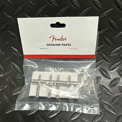 Genuine Fender Vintage Series American Jazz/Precision Bass Bridge - Chrome • $24.99