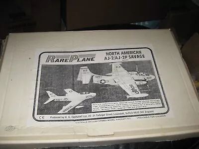 Mint North American AJ-2/AJ-2P Savage In 1/72 Scale By Rare Plane -Vacu-Form Kit • $29.99