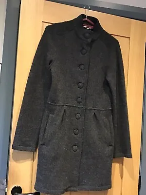 Laura Ashley 100% Lambswool Coat/cardigan Size 10 • £27.99