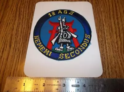 USAF  Patch        8 K      1   Patches  18 AGS  F4D • $11.50