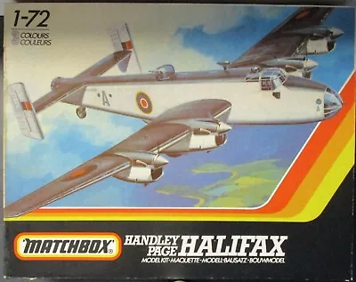 Matchbox 1/72nd Scale Handley Page Halifax Kit NO. PK-604 Loose Parts In Box • $21.59