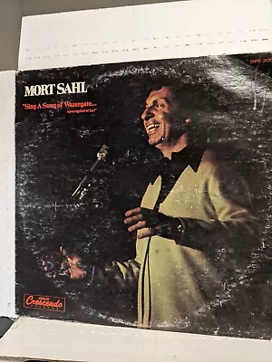 33 LP ~Mort Sahl~  Sing A Song Of Watergate  1973 Crescendo (NM-) • $10.99