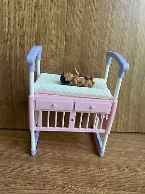 AA Pregnant Barbie Midge’s Baby & Crib #1 • $79.99