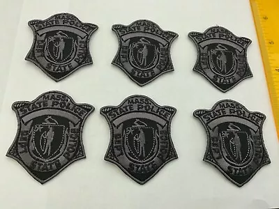 Massachusetts State Police Subdued Collectors Patch Set 6 Pieces. • $17.95