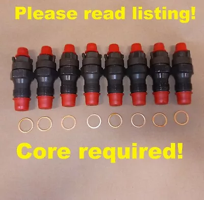 Rebuilt 83-88 6.2l Non Turbo Diesel Fuel Injectors 62 GMC Chevy Injection • $250