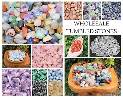 $18.95 • Buy 8 Oz Or 1 Lb Tumble Stones Best Sellers Bulk Lots: Huge Choice (Crystal Healing)
