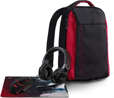 $112.02 • Buy Acer Nitro Gaming 4-In-1 Accessory Bundle (Backpack, Headset, Mouse And Mousepad