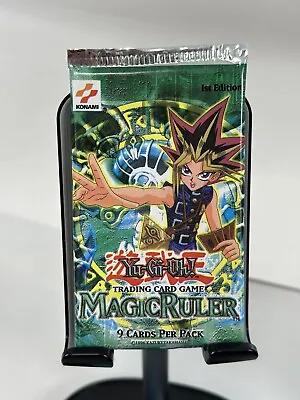 Yu-Gi-Oh Magic Ruler Booster Pack 1st Edition - Factory Sealed 13.75g C25 • $135
