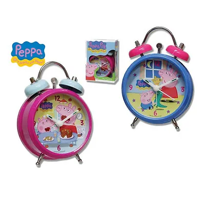 £17.12 • Buy PEPPA PIG Alarm Clock With Double Bell 2 Colors