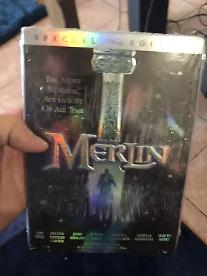 Merlin (DVD 2004 Special Edition) Sam Neil *Factory Sealed W/Slip Cover New!* • $29.99