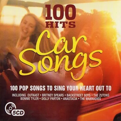 £5.99 • Buy 100 Hits: Car Songs CD (2017) NEW AND SEALED 5 Disc Album Box Set Pop Rock R&B