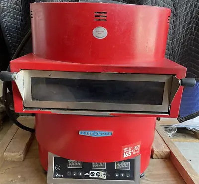 Turbochef Fire Red Countertop Pizza Oven Ventless Operation Aug 20 • $4899.99