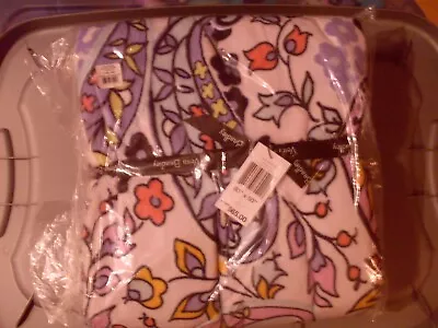 Vera Bradley Throw Blanket In Maddalena Soft Paisley Nwt • $19.50