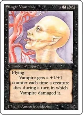 MTG Revised /3rd Edition - Sengir Vampire (x2) • $2.49