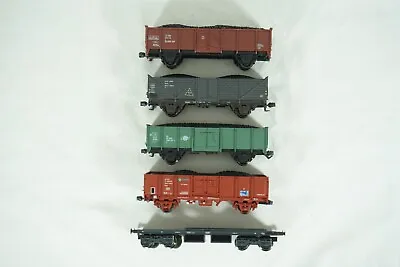 Marklin Electrotren HO Scale Side Door Coal Gondola W/ Coal Load 4x No Boxes B93 • $29.50