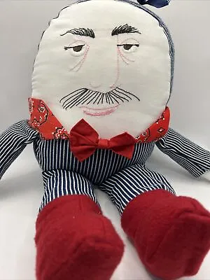 Vintage Plush/bean Humpty Dumpty Toy Doll Stuffed Fabric. 17” • $27.50