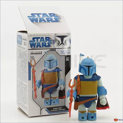 Star Wars Kubrick Boba Fett Collection Holiday Special Figure W/ Box Loose • $59.99