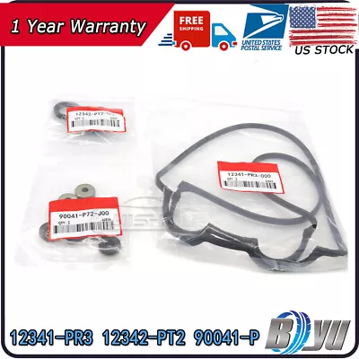 Valve Cover Gasket Kit Set For Honda Integra Civic DOHC V-TEC ITR B-Series • $22.49