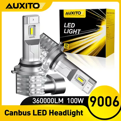 AUXITO 9006 LED 6500K Headlight Bulb 360000LUMEN Kit Low Beam White Super Bright • $19.99