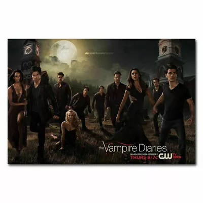 384819 The Vampire Diaries TV Movie HD WALL PRINT POSTER UK • £43.14