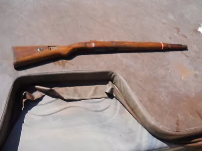 WW2 German K98 Mauser Rifle Wood Stock W Handguard Eagle 63 Flat Butt H Stamp • $299.95